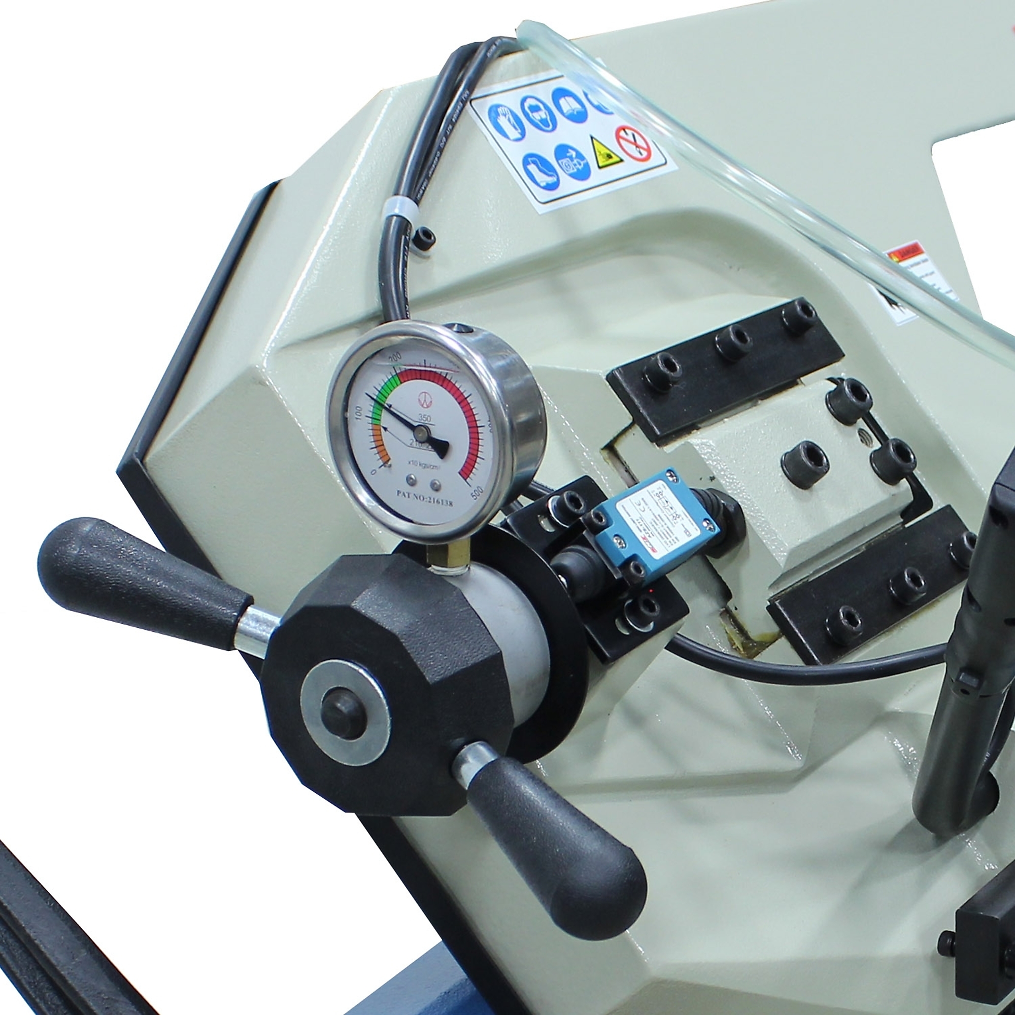 Baileigh, Dual Mitering Bandsaw, Horsepower 2 HP, Volts 220 Power Type Corded, Model# BS-350M